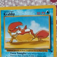 Krabby 51/62 Carta Pokémon fossili