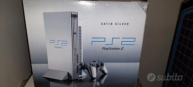 oggetto da collezione ps2 fat satin silver boxed