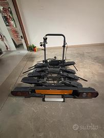 Portabici da gancio traino