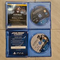 Lotto Star Wars Battlefront 1 & 2 PS4 lingua ita 