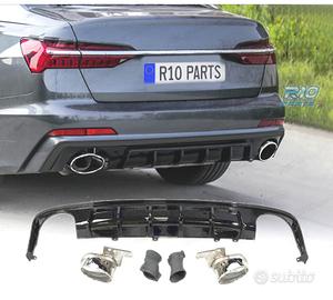 DIFFUSORE AUDI A6 C7 SEDAN AVANT 18-22 LOOK RS6 NE