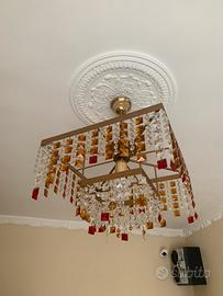 Lampadario con applique