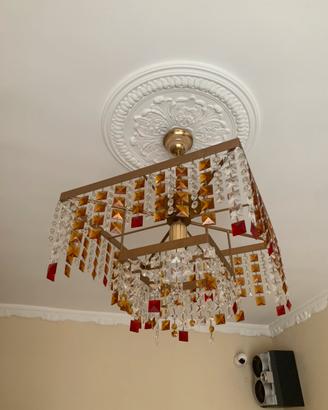 Lampadario con applique