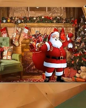 Tappeto Zerbino Natale 60 x 40 cm tappetino