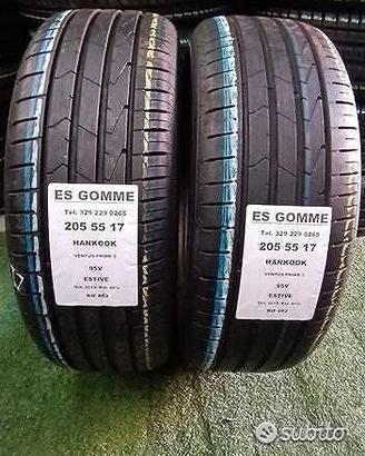 2 gomme 205 55 17 HANKOOK RIF862