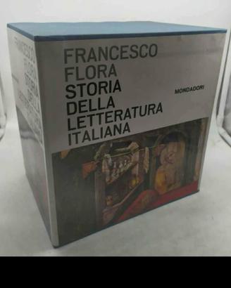 libri Francesco Flora storia della letteratura 
