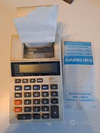 calcolatrice casio hr8 vintage