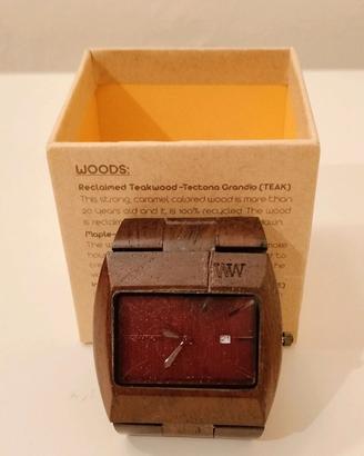orologio da uomo Wewood in legno con scatola 