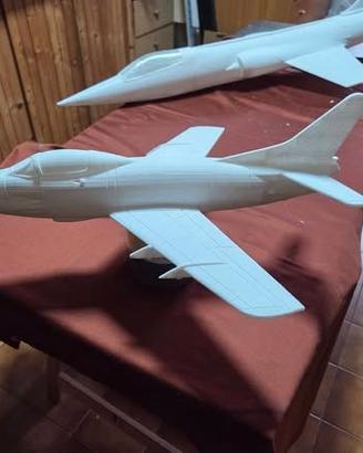 Aereo Fiat G91 'PAN realizzato in diverse scale