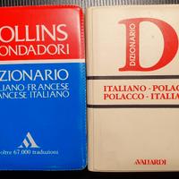 2 Mini Dizionario - Lingua Francese + Polacco