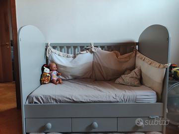lettino con sponde ikea