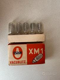 OSRAM Vacublitz XM1 – Lotto 5 Lampade Flash Vintag