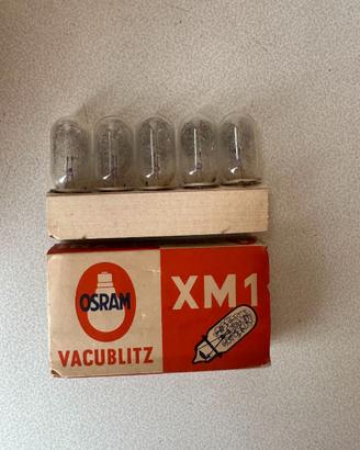 OSRAM Vacublitz XM1 – Lotto 5 Lampade Flash Vintag