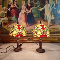 Coppia lumetti stile Tiffany