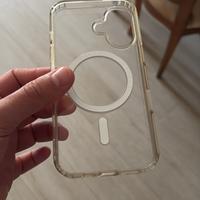 Cover sbs iphone 16 originale trasparente magsafe