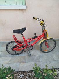 Bicicletta salta fos