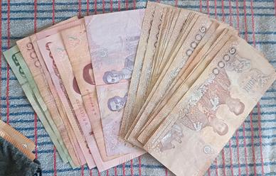Lotto di banconote Thailandesi 