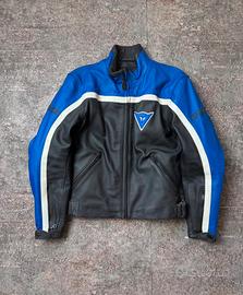 Giacca moto pelle dainese uomo taglia 44