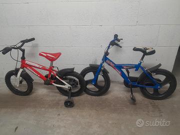 Coppia bici bambino 4/6 anni 