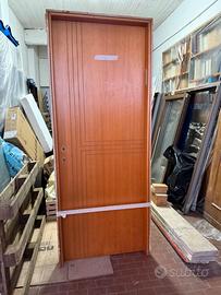 Porta color legno mis. telaio 88x214x11