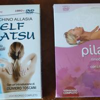 Video corso shiatsu e pilates DVD con libro