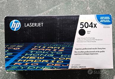 toner originale HP CE250X  504X