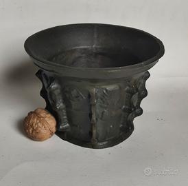 antico mortaio bronzo