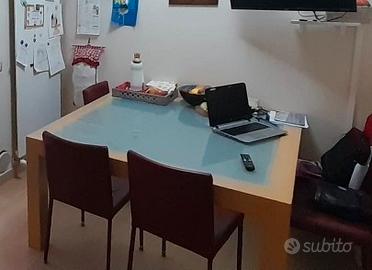 tavolo legno/vetro