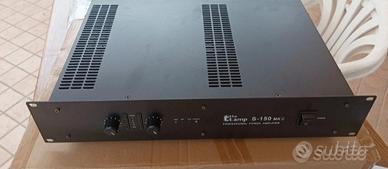 Amplificatore finale Thomann S-150 mkII