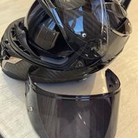 Casco moto in carbonio Ls2