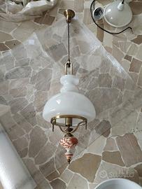 Lampadario a sospensione vintage