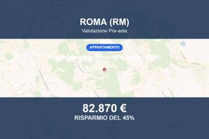 Immobile in asta di 70 m² a Roma