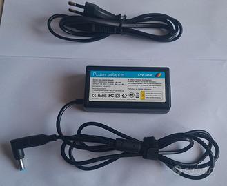 Alimentatore Notebook HP 65W 45W - Punta Blu 4.5mm