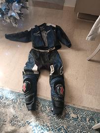 tuta moto alpinestar tg 52