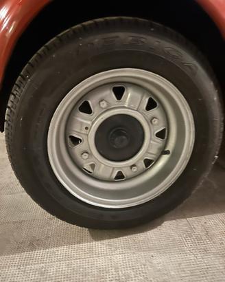 Cerchi Cmr borrani 4,5x12+ pneumatici