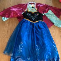 Vestito Carnevale Anna di Frozen