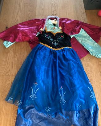 Vestito Carnevale Anna di Frozen