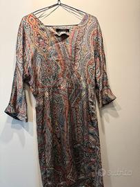 Vestito chemisier in seta Zara