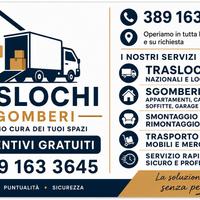 traslochi e sgomberi 