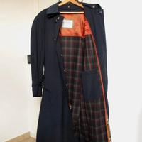 Hamilton trench giubbotto cappotto. Blu notte Tg46