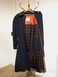 Hamilton trench giubbotto cappotto. Blu notte Tg46