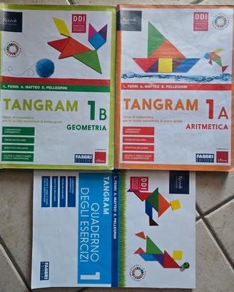 libro matematica Tangram 1 A-B  9788891549358