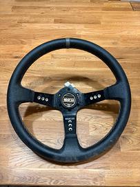 Volante SPARCO R345 pelle nera