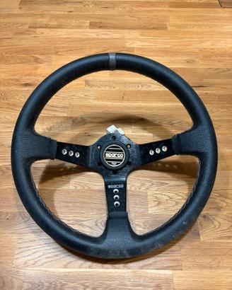 Volante SPARCO R345 pelle nera