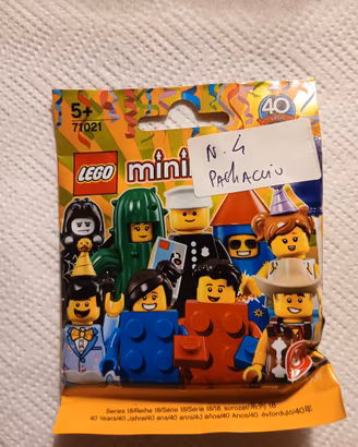 minifigure lego serie 18 71021 party clown