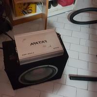 Subwoofer passivo con amplificatore