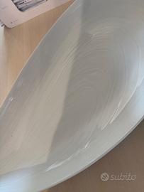 Piatto in ceramica firma conchiglia