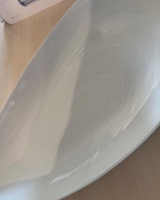 Piatto in ceramica firma conchiglia