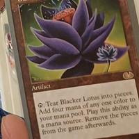 magic  - blacker Lotus 