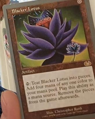 magic  - blacker Lotus 